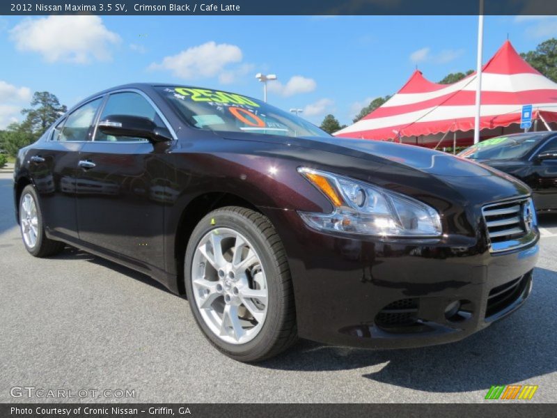 Front 3/4 View of 2012 Maxima 3.5 SV