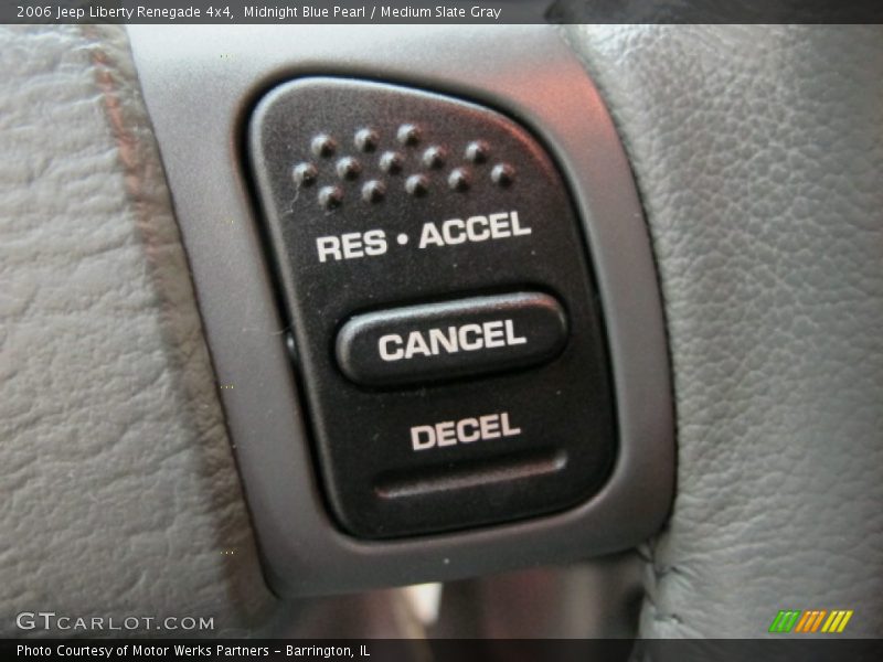 Midnight Blue Pearl / Medium Slate Gray 2006 Jeep Liberty Renegade 4x4