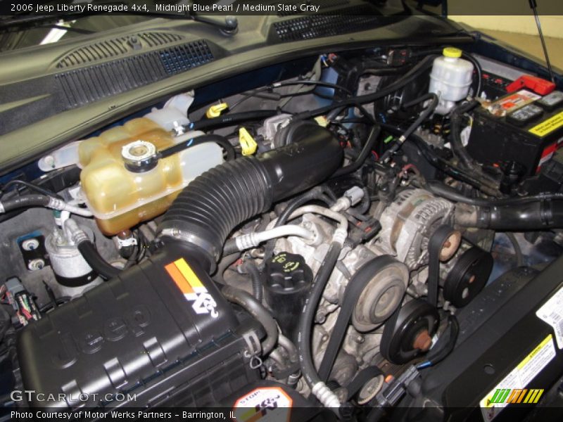 Midnight Blue Pearl / Medium Slate Gray 2006 Jeep Liberty Renegade 4x4