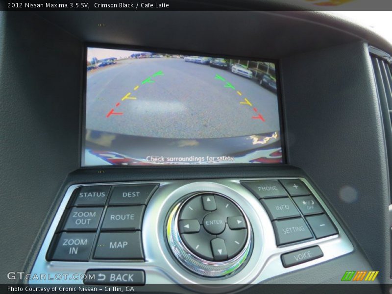 Controls of 2012 Maxima 3.5 SV