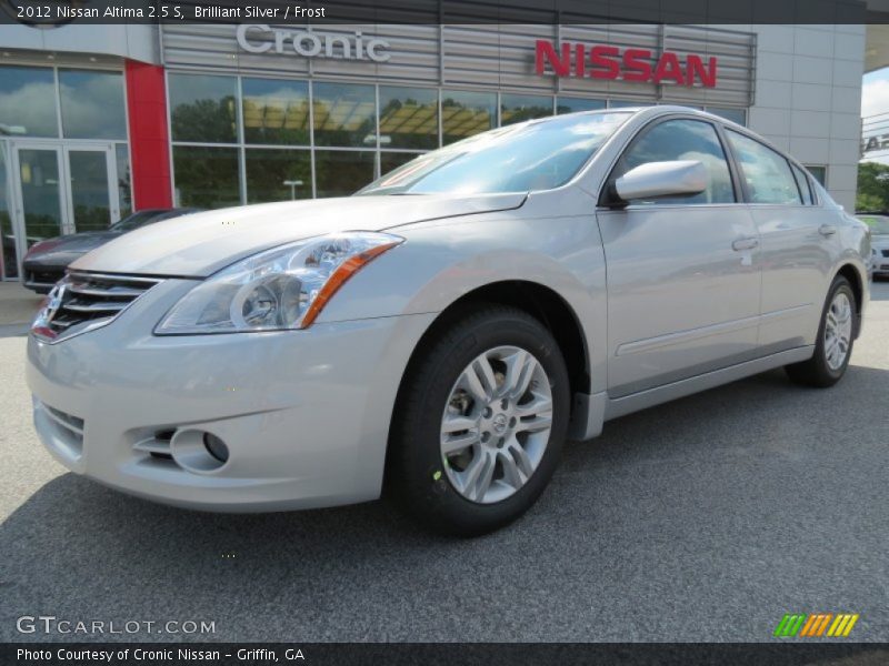 Brilliant Silver / Frost 2012 Nissan Altima 2.5 S