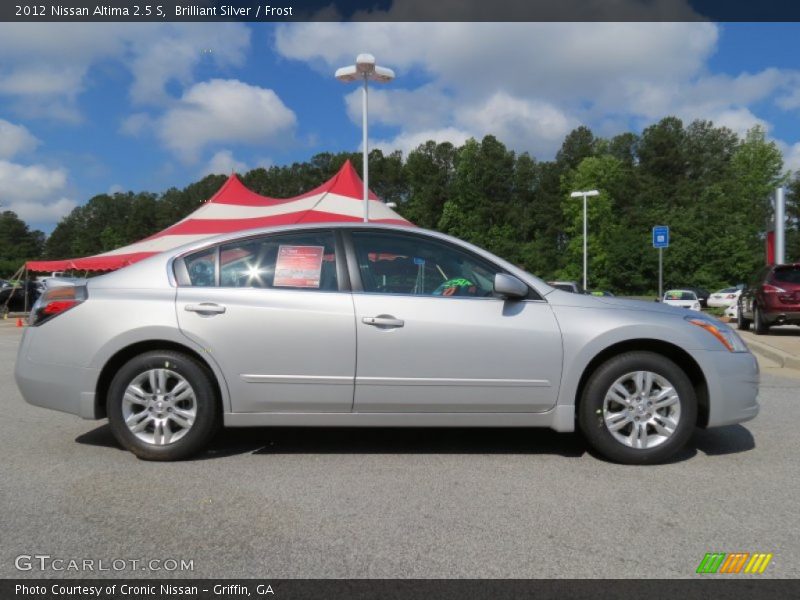 Brilliant Silver / Frost 2012 Nissan Altima 2.5 S