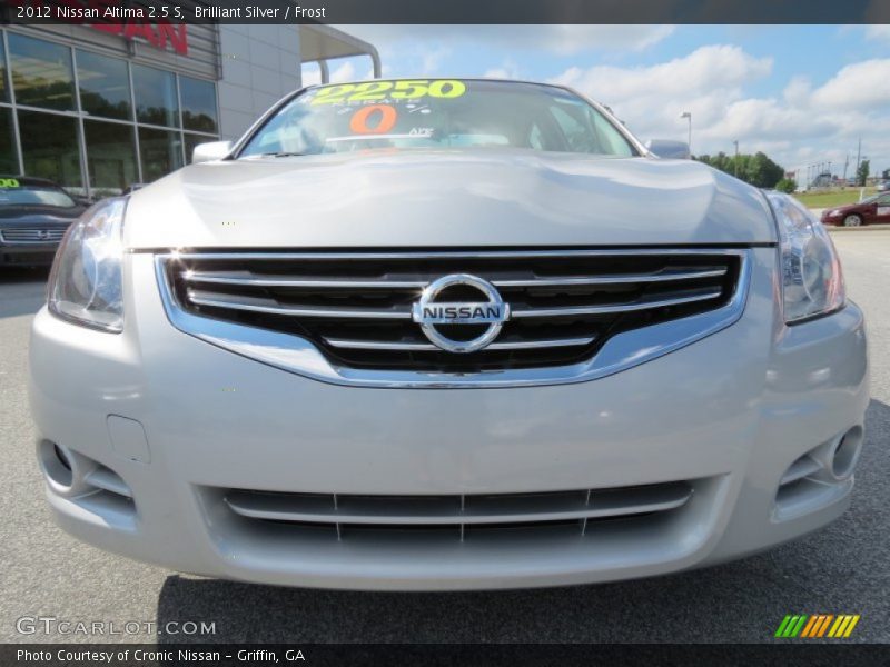 Brilliant Silver / Frost 2012 Nissan Altima 2.5 S