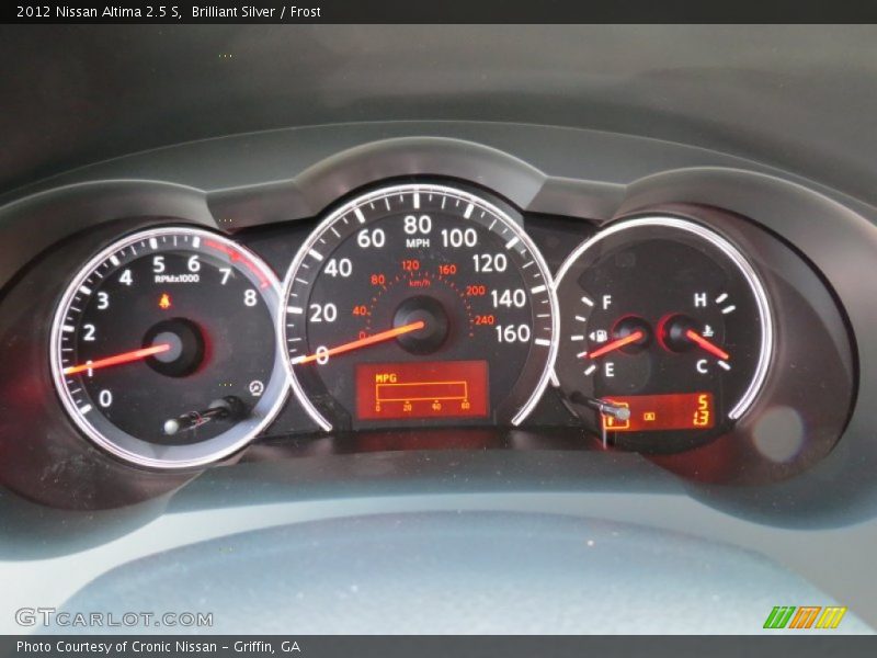 Brilliant Silver / Frost 2012 Nissan Altima 2.5 S