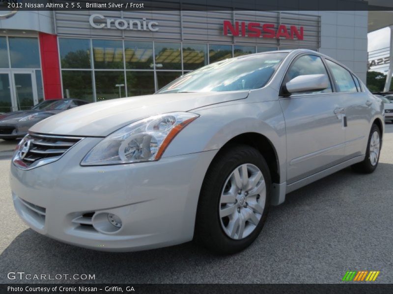 Brilliant Silver / Frost 2012 Nissan Altima 2.5 S