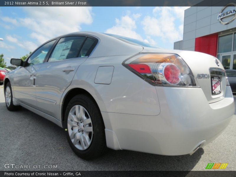 Brilliant Silver / Frost 2012 Nissan Altima 2.5 S