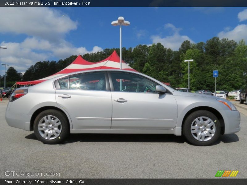 Brilliant Silver / Frost 2012 Nissan Altima 2.5 S