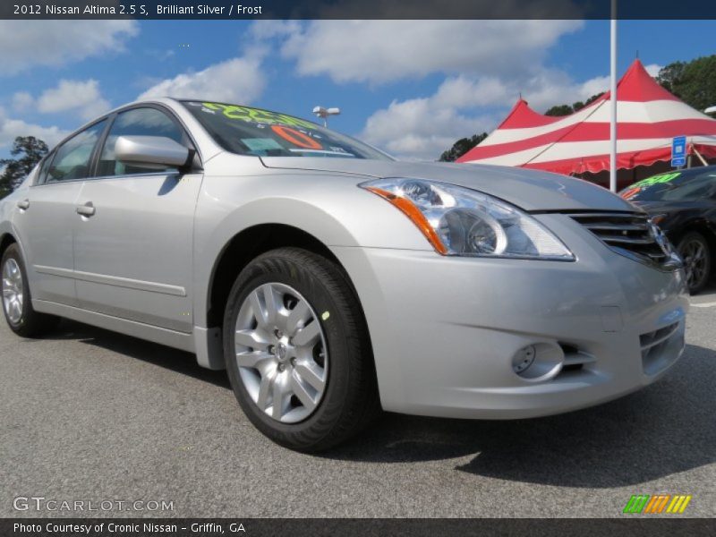 Brilliant Silver / Frost 2012 Nissan Altima 2.5 S