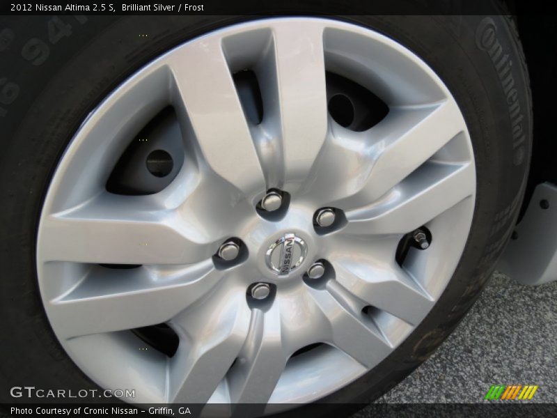 Brilliant Silver / Frost 2012 Nissan Altima 2.5 S