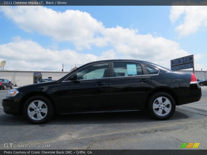 Black / Ebony 2011 Chevrolet Impala LT