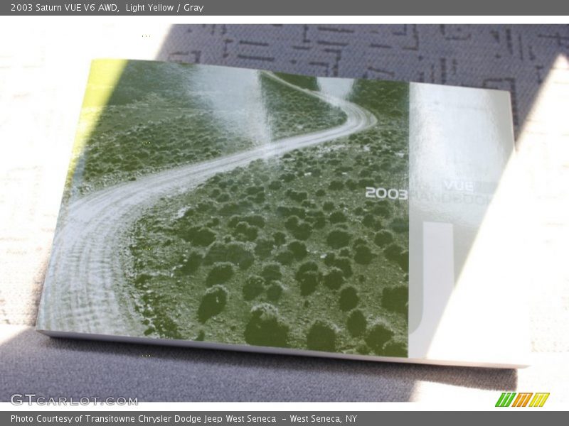 Light Yellow / Gray 2003 Saturn VUE V6 AWD