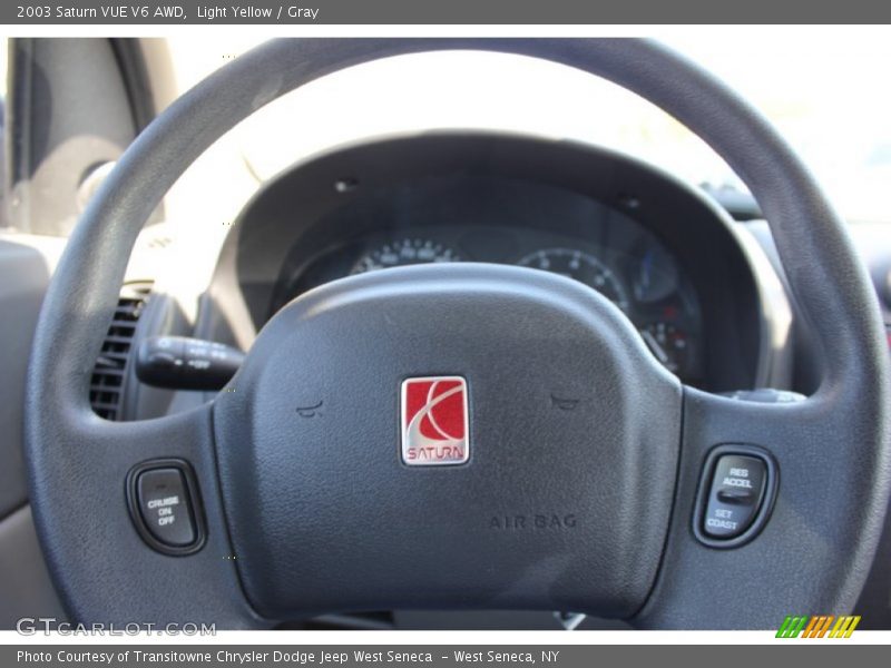 Light Yellow / Gray 2003 Saturn VUE V6 AWD