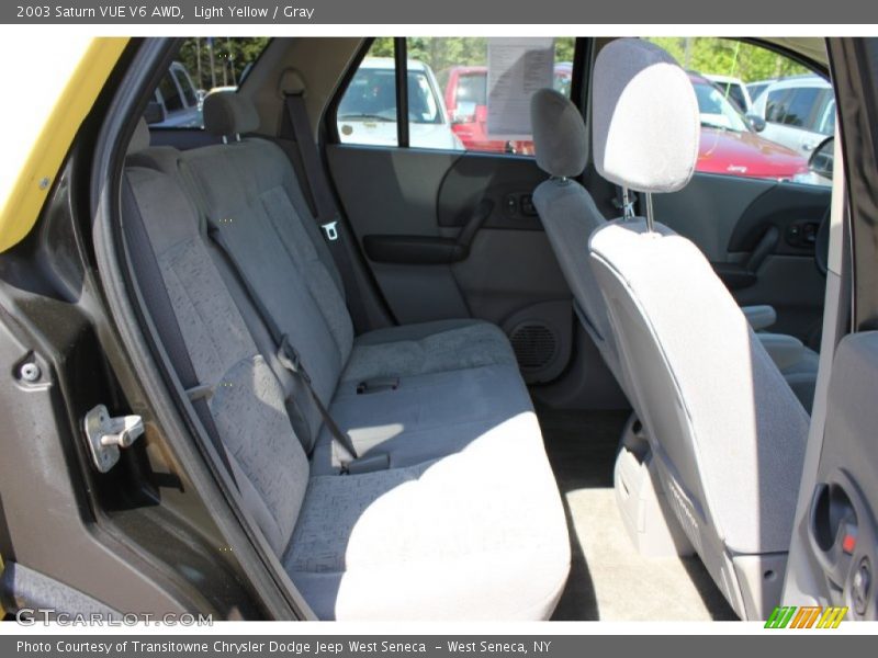 Light Yellow / Gray 2003 Saturn VUE V6 AWD