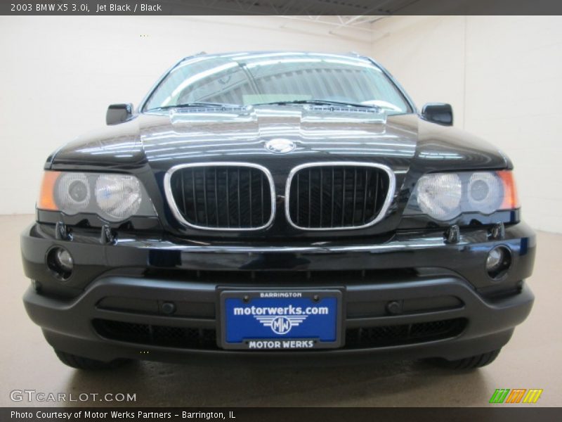 Jet Black / Black 2003 BMW X5 3.0i