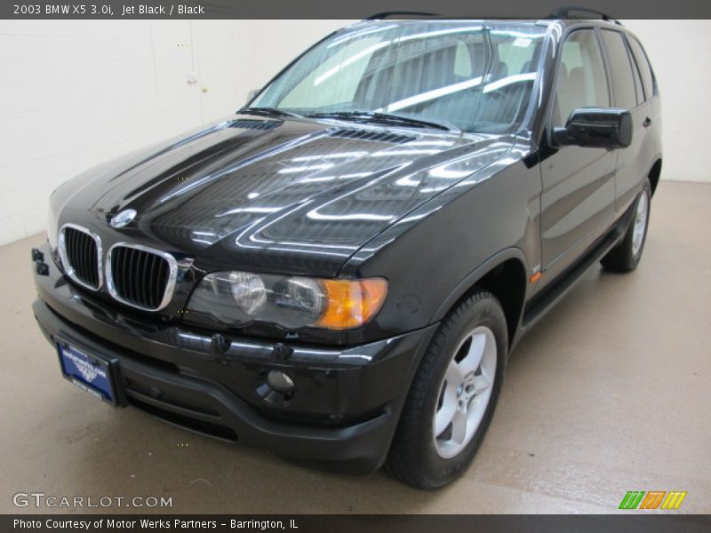 Jet Black / Black 2003 BMW X5 3.0i