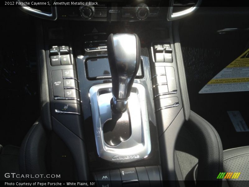 Amethyst Metallic / Black 2012 Porsche Cayenne S