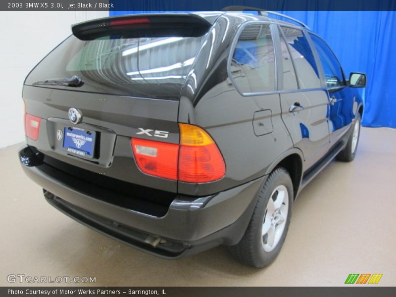Jet Black / Black 2003 BMW X5 3.0i