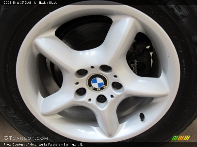 Jet Black / Black 2003 BMW X5 3.0i