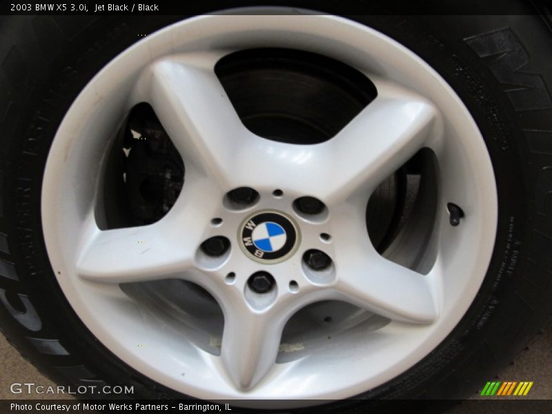 Jet Black / Black 2003 BMW X5 3.0i