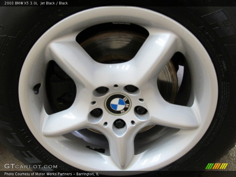 Jet Black / Black 2003 BMW X5 3.0i