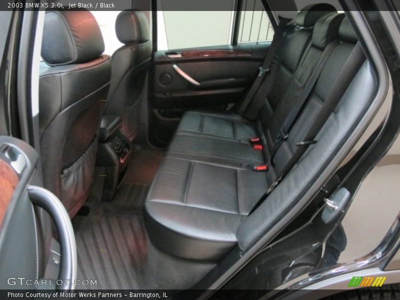 Jet Black / Black 2003 BMW X5 3.0i