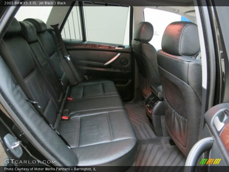 Jet Black / Black 2003 BMW X5 3.0i