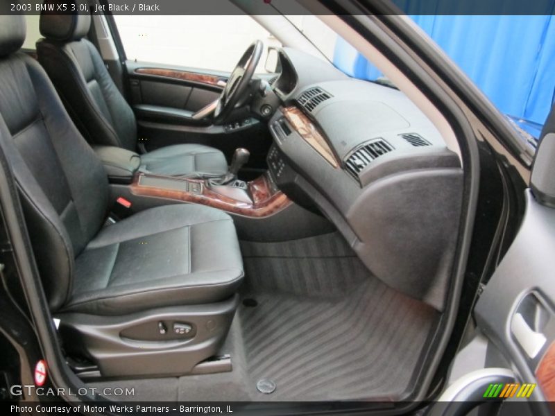 Jet Black / Black 2003 BMW X5 3.0i