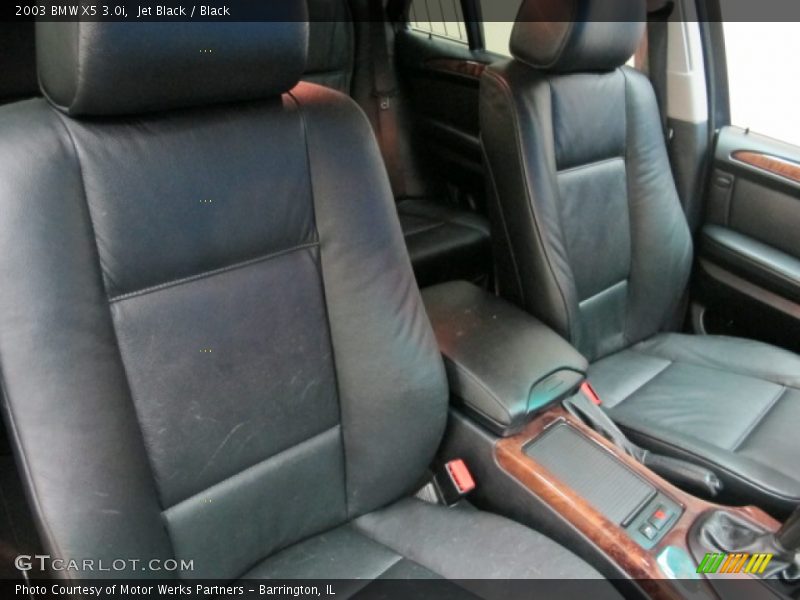 Jet Black / Black 2003 BMW X5 3.0i