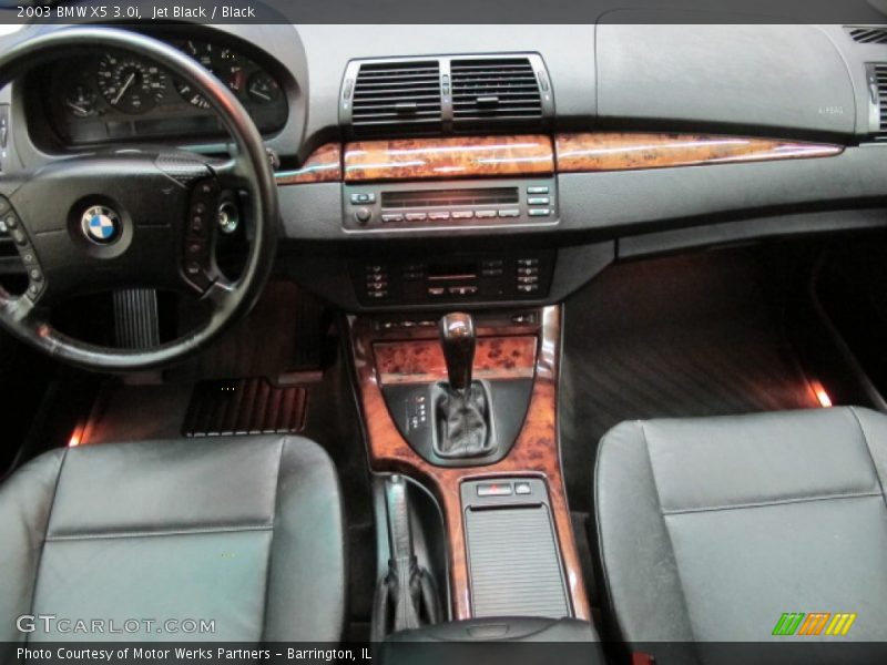 Jet Black / Black 2003 BMW X5 3.0i