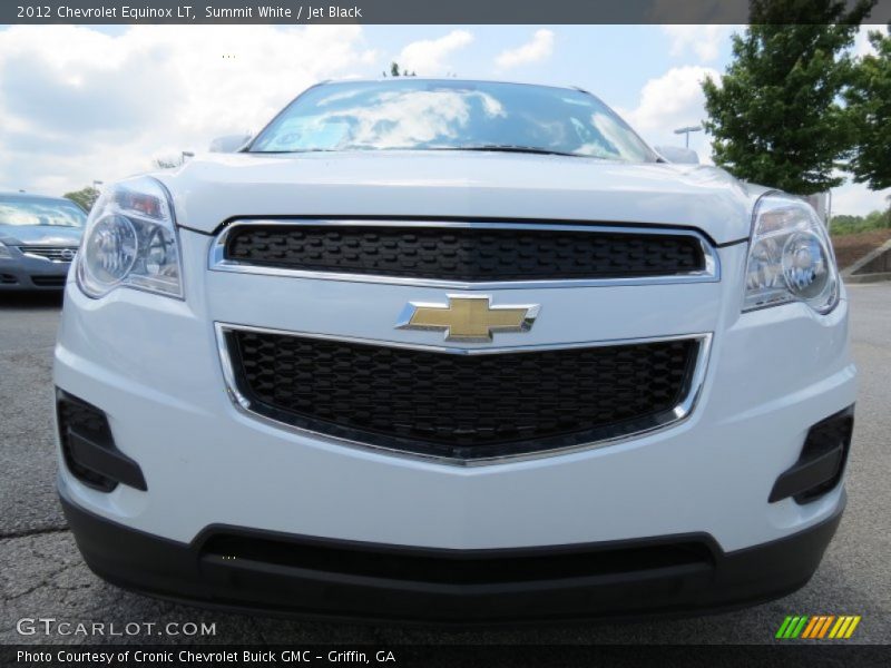 Summit White / Jet Black 2012 Chevrolet Equinox LT
