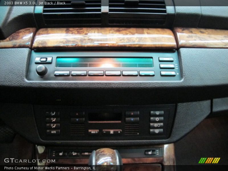 Jet Black / Black 2003 BMW X5 3.0i