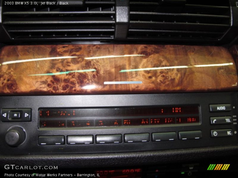Jet Black / Black 2003 BMW X5 3.0i