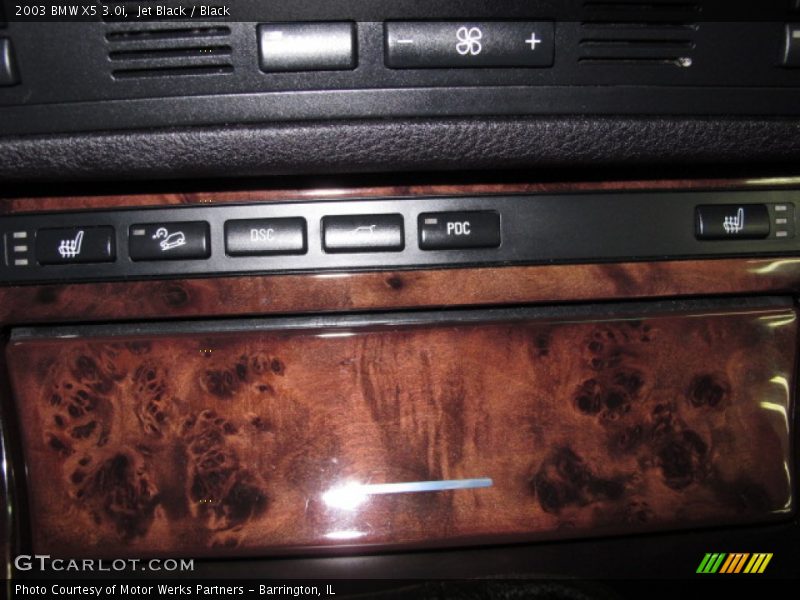 Jet Black / Black 2003 BMW X5 3.0i