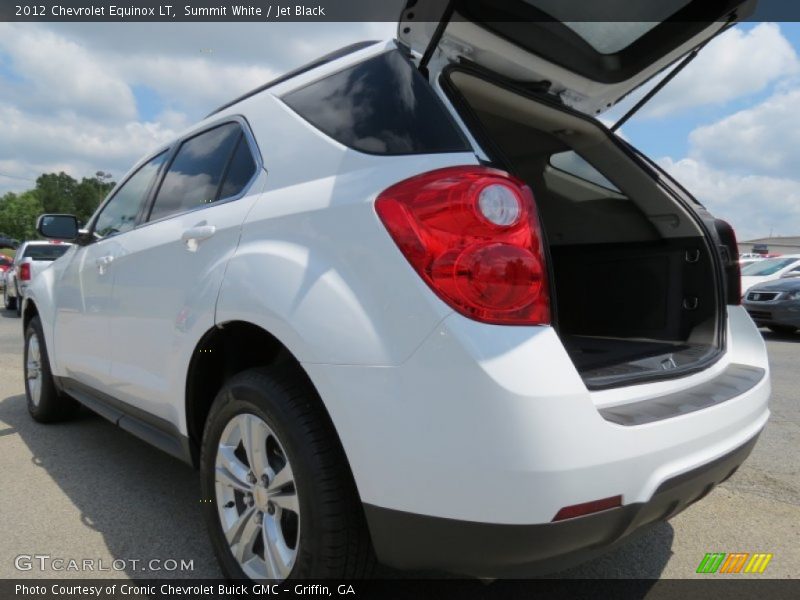 Summit White / Jet Black 2012 Chevrolet Equinox LT