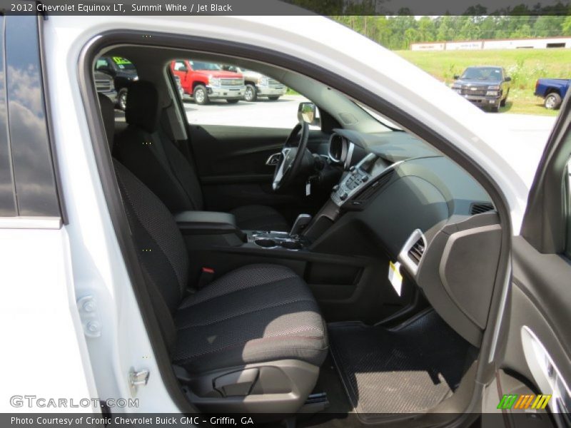 Summit White / Jet Black 2012 Chevrolet Equinox LT