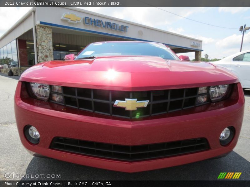 Crystal Red Tintcoat / Black 2012 Chevrolet Camaro LT Coupe