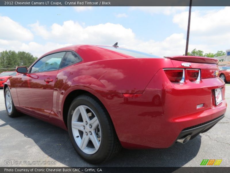 Crystal Red Tintcoat / Black 2012 Chevrolet Camaro LT Coupe