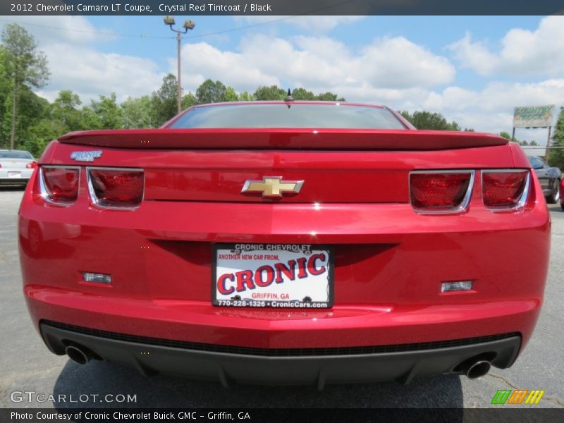 Crystal Red Tintcoat / Black 2012 Chevrolet Camaro LT Coupe
