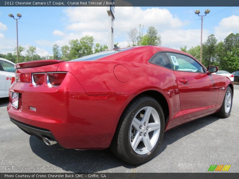 Crystal Red Tintcoat / Black 2012 Chevrolet Camaro LT Coupe