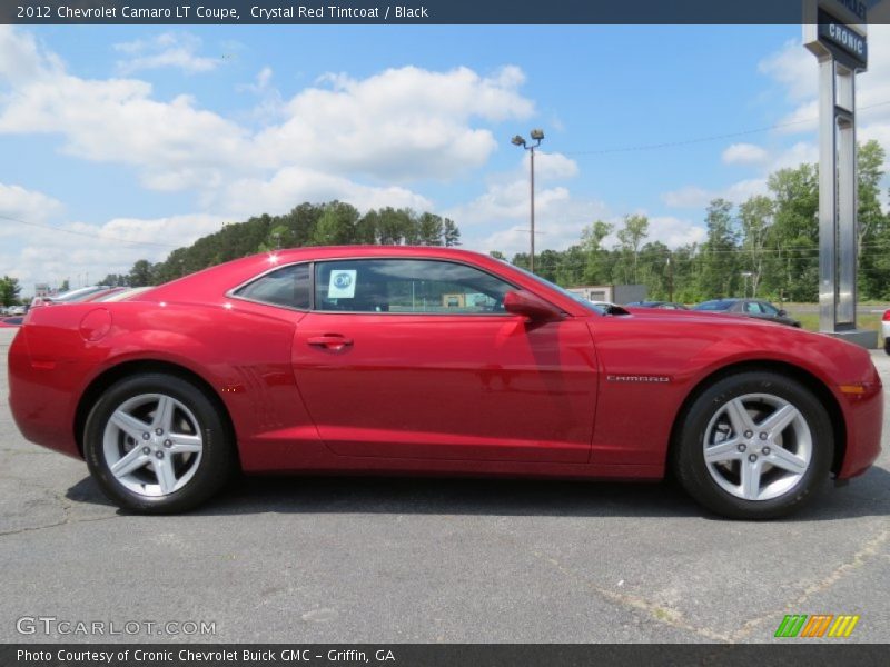 Crystal Red Tintcoat / Black 2012 Chevrolet Camaro LT Coupe