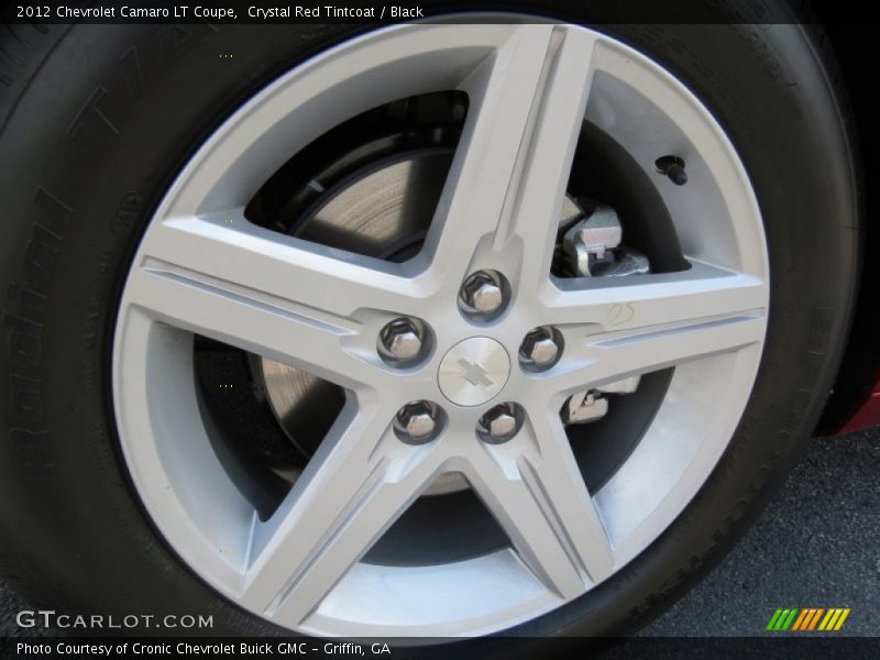 Crystal Red Tintcoat / Black 2012 Chevrolet Camaro LT Coupe