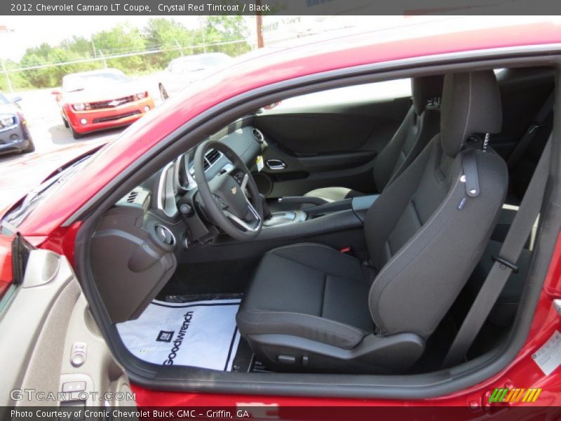 Crystal Red Tintcoat / Black 2012 Chevrolet Camaro LT Coupe