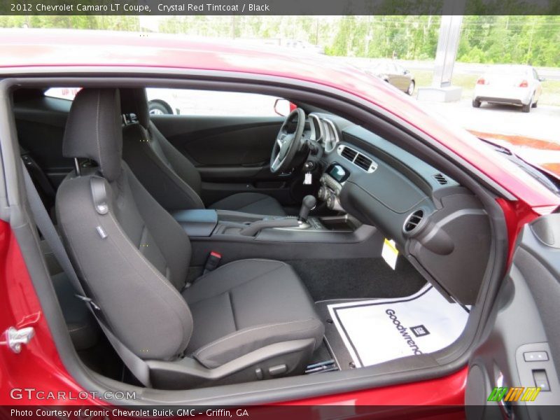 Crystal Red Tintcoat / Black 2012 Chevrolet Camaro LT Coupe