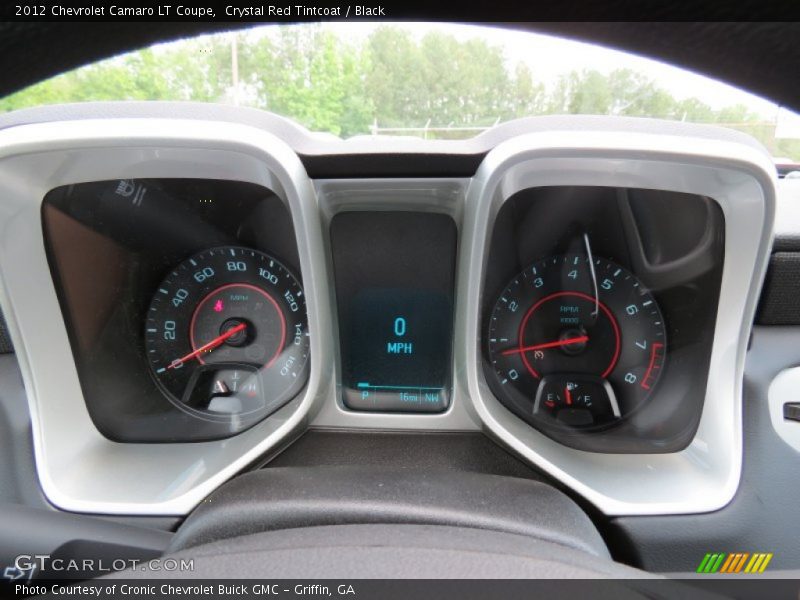 Crystal Red Tintcoat / Black 2012 Chevrolet Camaro LT Coupe