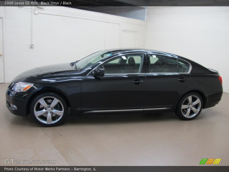 Black Onyx / Black 2006 Lexus GS 430