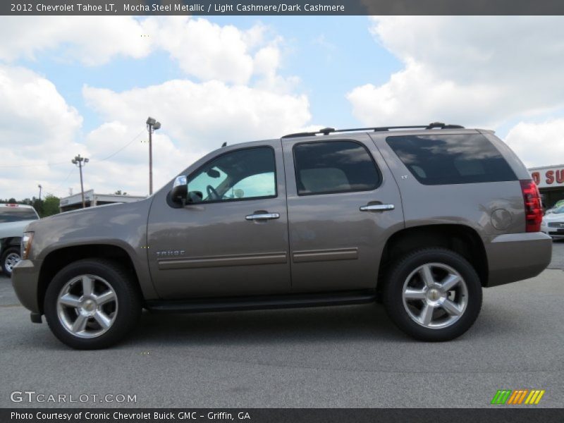 Mocha Steel Metallic / Light Cashmere/Dark Cashmere 2012 Chevrolet Tahoe LT