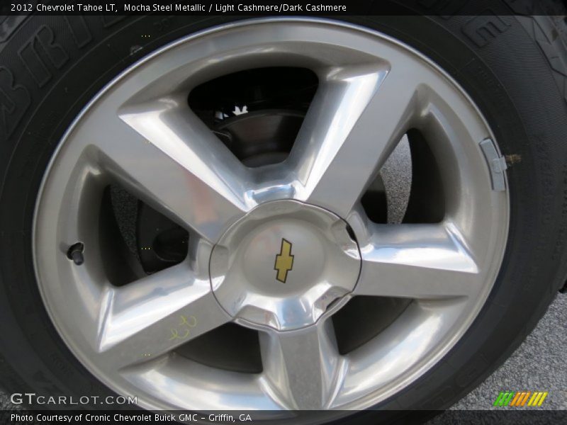Mocha Steel Metallic / Light Cashmere/Dark Cashmere 2012 Chevrolet Tahoe LT