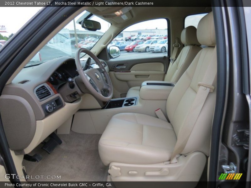 Mocha Steel Metallic / Light Cashmere/Dark Cashmere 2012 Chevrolet Tahoe LT