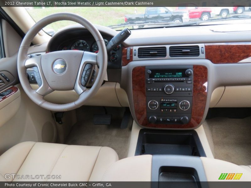 Mocha Steel Metallic / Light Cashmere/Dark Cashmere 2012 Chevrolet Tahoe LT