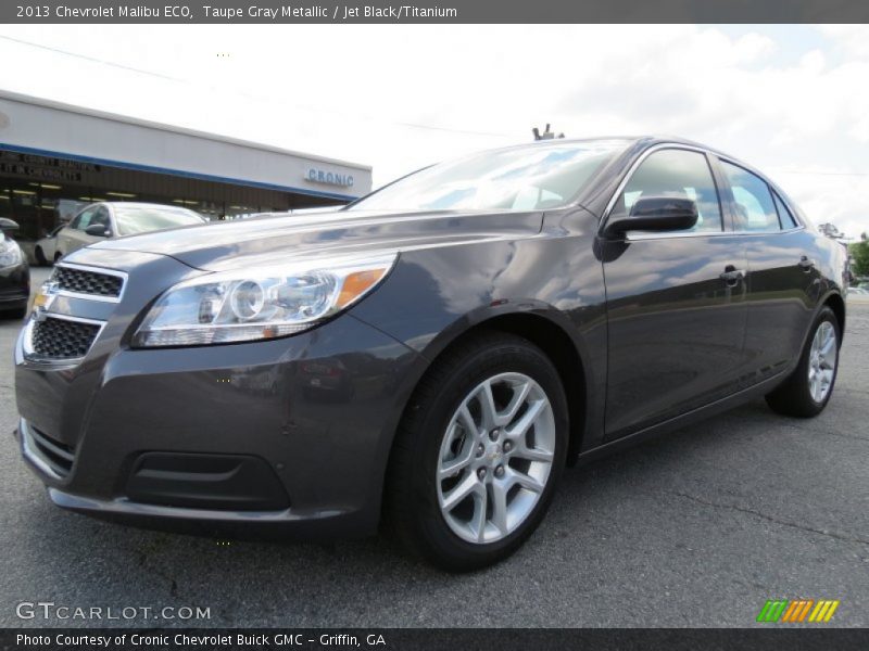 Taupe Gray Metallic / Jet Black/Titanium 2013 Chevrolet Malibu ECO